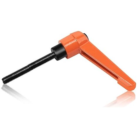 Verstellbare Klemmhebel Griff,M5-40mm Spanngriff Griffmutter Klemmgriff Verschlusshebel Außengewinde Griff Maschinengriffe (1/5)