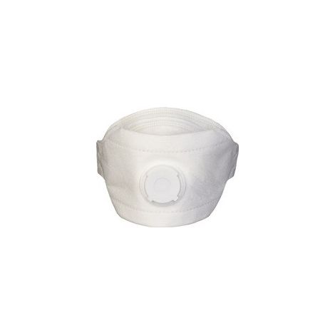 Máscara de respiración 4140 FP SafeAir FFP3 / V NR D con válvula de exhalación, NITRAS plegable (Por 10) (1/2)
