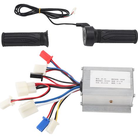 Contrôleur Vélo Électrique - 24 V 250 W - Accélérateur Pouce Longue Portée - Compatible Universel - 1 Pièce (1/5)