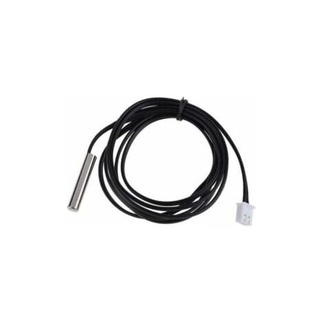 Sonde de température 1M haute précision NTC 10K / B3435 résistant à l'eau sonde de température de câble de thermistance (1/4)