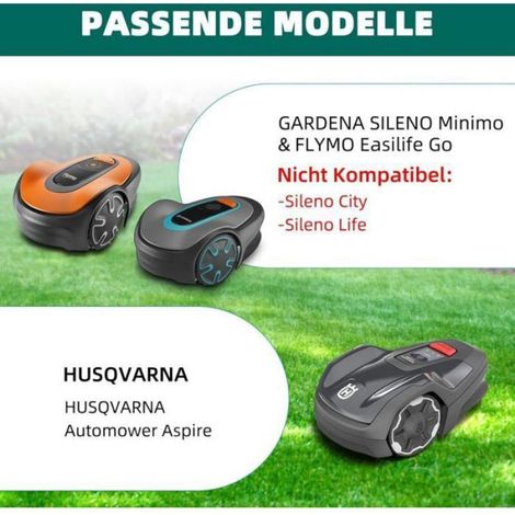 Plateau de réglage pour tondeuse robot - Compatible GARDENA SILENO Minimo - Compatible FLYMO Easilife Go (1/4)