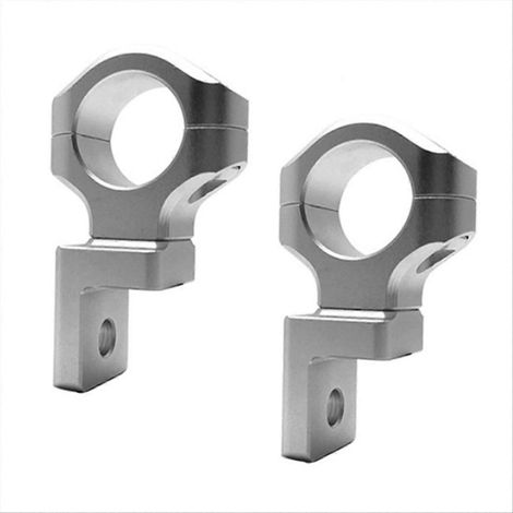 Support de phare antibrouillard auxiliaire LED pour moto (2 pièces) (1/5)