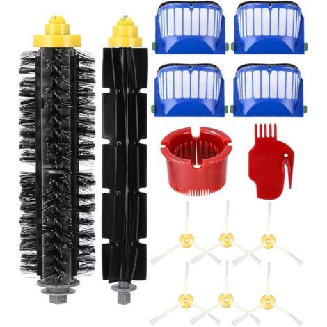 ALLIANDISFOREHILL 14PCS Accessoires de Remplacement pour iRobot Roomb 600 Sries 605 606 610 615 616 620 621 625 630 631 632 650 651 653 655 660 670 671 676 680 681 (1/5)