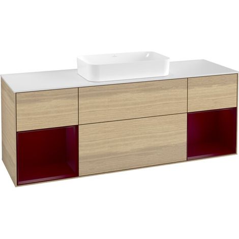Villeroy & Boch G331HBPC Meuble sous-lavabo Finion G33 (1/2)