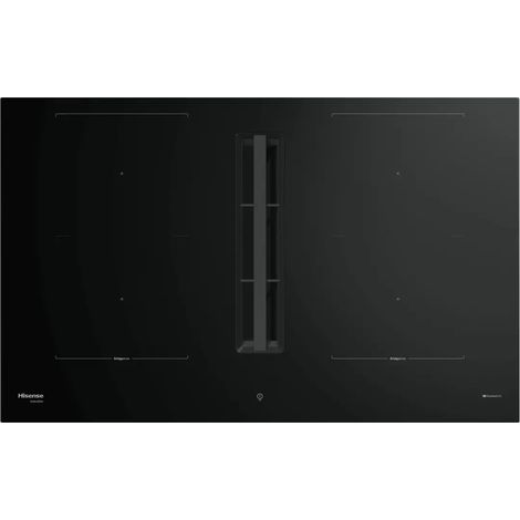 Plaque induction aspirante 4 feux 7160w noir - Hisense - HEH8443BSCWF1 (1/5)