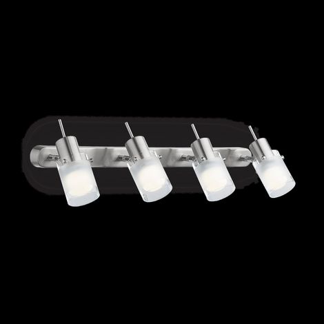 Lámpara de Pared Verano, Estructura de Vidrio, Plata