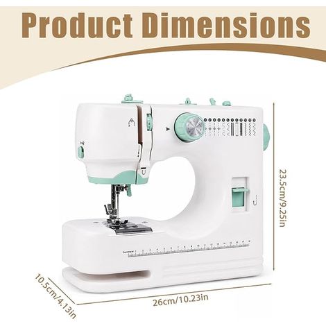 Mini Portable Electric Sewing Machine Sewing Machine LED Lighting Kit (1/4)