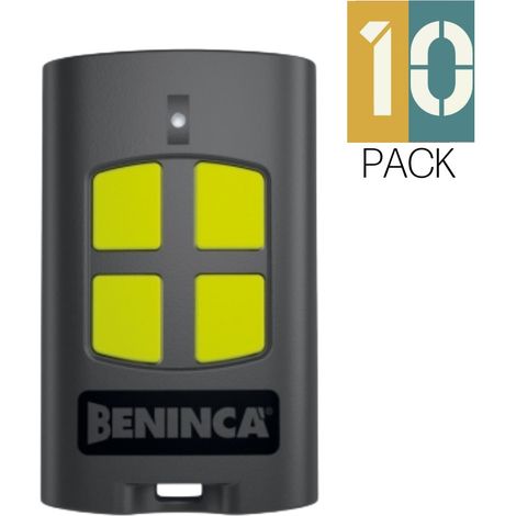 TO.GO4VA - Télécommande 4 canaux BENINCA Pack de 10