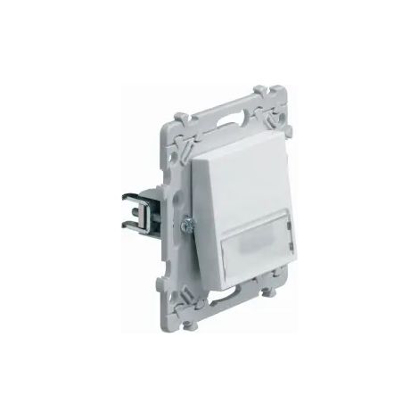 Essensya poussoir porte-étiquette 1O+1F 10A à griffes (WE025G)
