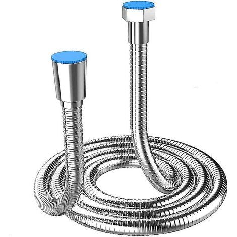 Shower hose, 1.5 m, flexible stainless steel, universal, anti-twist, with anti-explosion encryption system. (1/4)