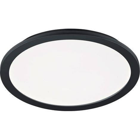 Plafoniera da Interno a LED in Plastica Nero Opaco (1/2)
