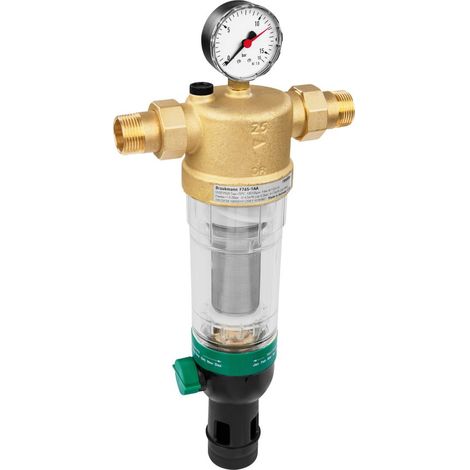 Resideo Hauswasser-Feinfilter F76S Messing, AA, R2, F76S-2AA
