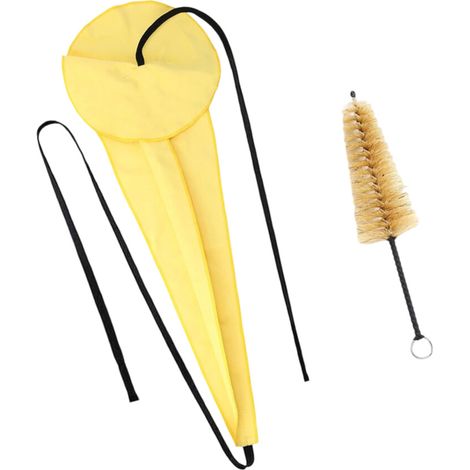 Panno giallo per la pulizia del sassofono (1/2)