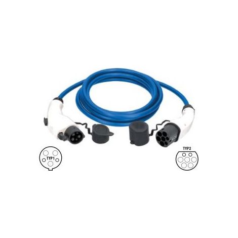 Mode-3-Adapter-Ladekabel für Fahrzeuge mit Stecker Typ 1 - SCHWABE - 65130