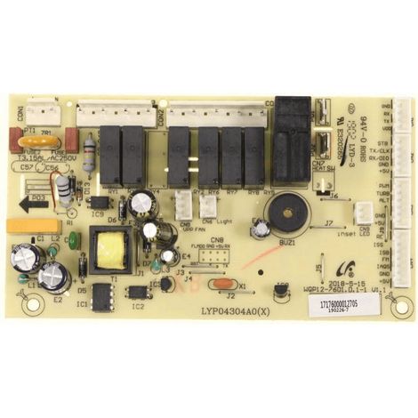 MODULE DE COMMANDE ET DE CONTROLE POUR LAVE VAISSELLE HIGHONE - 34421915 (1/2)