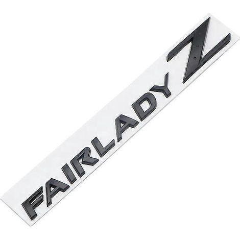 Auto-Metallbuchstaben, Logos, Abzeichen, Embleme, Aufkleber, Styling-Sticker für Nissan Fairlady Z Z31 Z32 Z33 Z34 300Z 350Z 359Z 370Z 200Z 240Z--B