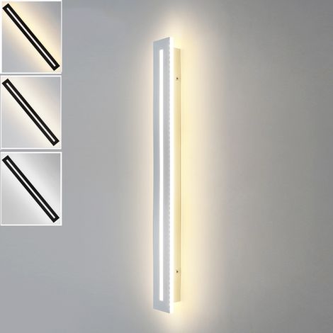 Lampe LED Murale Design 40cm - Éclairage 3 en 1 Réglable - Parfaite comme Lampe de Chevet ou Veilleuse - Décoration Intérieure en Acrylique (1/3)