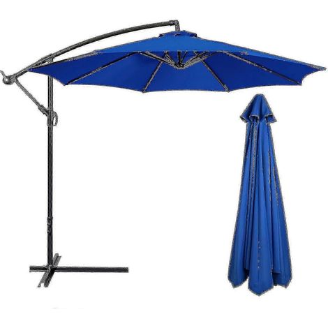Bestseller Ersatz-Stoffbezug für 3 m 6/8-armige Terrassen-Sonnenschirme, 50 % Rabatt (Marineblau 300 cm x 800 cm) (1/5)