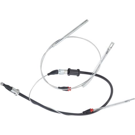 Lot de 2 câbles de frein à main de stationnement arrière de rechange 90445985 compatibles avec OPEL CORSA B 1993-2002 (1/5)
