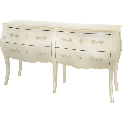 Amadeus - Commode double argentée L140 cm Murano (1/3)