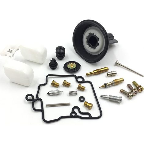 Hippotech Vergaser-Reparatursatz als Ersatz für Kei&hin KT CVK24 mit Beschleunigerpumpe und 4-mm-Hauptdüse mit Gewinde.