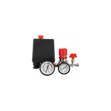 Compresseur d'air pressostat valve pressostat compresseur d'air avec manomètre régulateur,Tanètue