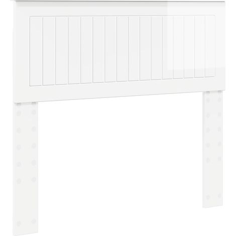 Maison Exclusive - Cabecero Brillante Madera de ingeniería (1/5)