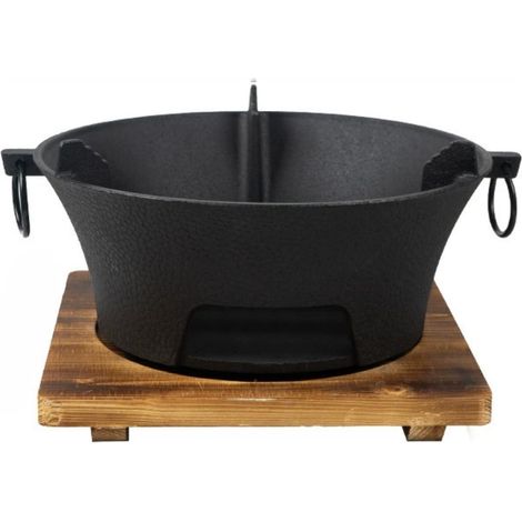 Barbecue de camping en plein air, réchaud à charbon, outil de grillade, brasero portable, réchaud à charbon, marmite à charbon, four à charbon (1/5)