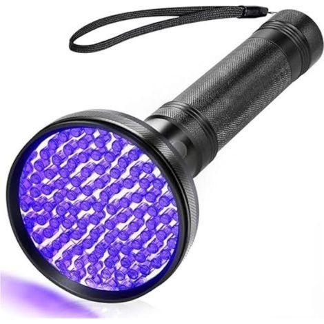 Lampe torche UV pour chats, détecteur de fluorescence, billets de banque, ongles (1/5)