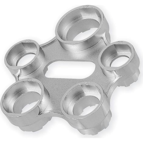 Chiave per aeratore del rubinetto, chiave di servizio in lega di zinco, chiave di regolazione dell'aeratore del rubinetto, kit di strumenti per la rimozione dell'aeratore del rubinetto M18 M20 M22 M24 (1/5)