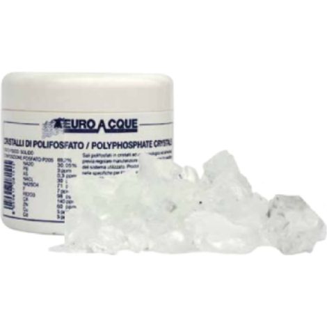 Polifosfato in cristalli ricarica antincrostante inibitore corrosione confezione 1 kg euroacque crist001