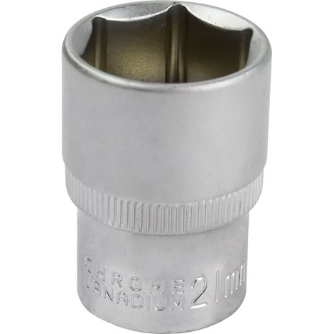 Stecknuss Sechskant 1/2" 21mm kurz (1/3)
