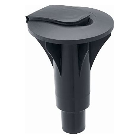 Brabantia - Tubo per Cemento - Plastica Resistente Agli Agenti Atmosferici - Facile Installare - Cappuccio Richiudibile - Perfetto per stendiombrello Lift-O-Matic Advance e SmartLift - Black - Ø 50mm (1/4)