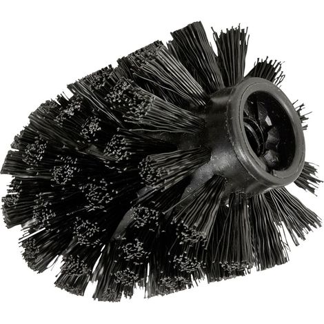 Wenko Toilettenbürsten-Ersatzkopf schwarz Ø 8 cm WC-Garnitur