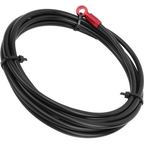 Kit de durite de frein à disque hydraulique sécable de 2 m pour VTT SLX/XT/XTR (rouge) (1/5)