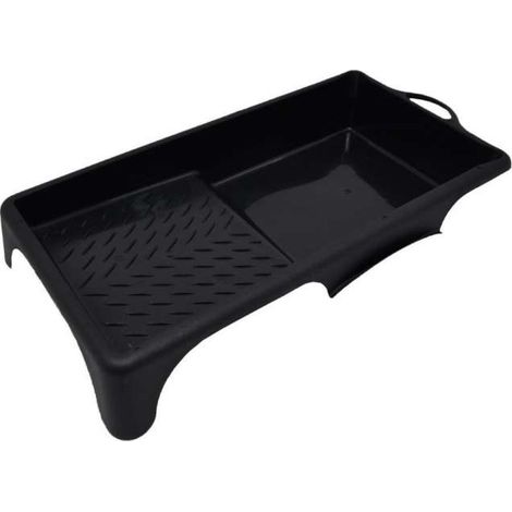 Nespoli Bacinella Vernici Nera 17,5x32 cm in Plastica Resistente