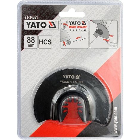YATO YT-34681 CROISSANT-LAME DE SCIE POUR FAIRE VARIER SK5 65MN MULTIFONCTIONS (1/2)