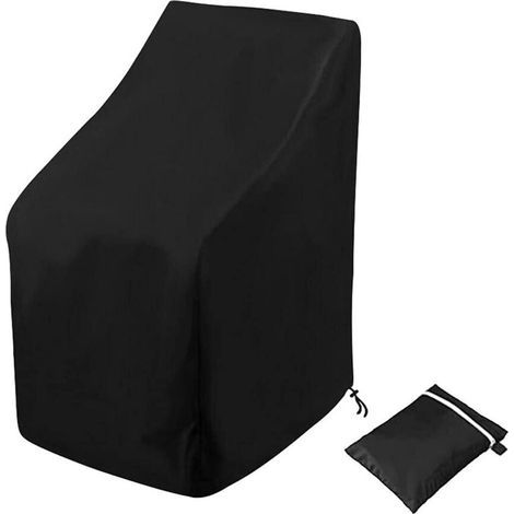 Chaises de jardin Couverture, Housse de protection pour Chaises empilables pour l'Hiver Housse de protection Chaise de jardin Stuhlüberzug, Résistant aux UV, un accessoires de sécurité pour les Meuble (1/5)