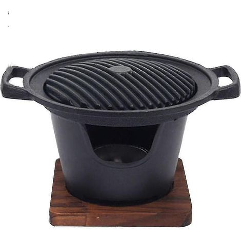 Grill japonais à alcool, réchaud, barbecue sans fumée pour une personne, four à barbecue extérieur, rôtissoire (1/5)