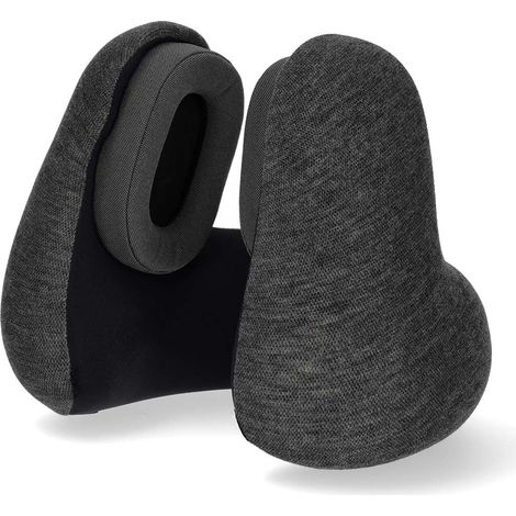 Auriculares Over-Ear inalámbricos Almohada de viaje Máximo tiempo de batería: 11 horas Micrófono incorporado Control de presión Soporte de control de voz Control de Volumen Antracita (1/5)