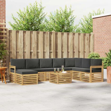vidaXL Sofagarnituren Massivholz Akazie (1/5)