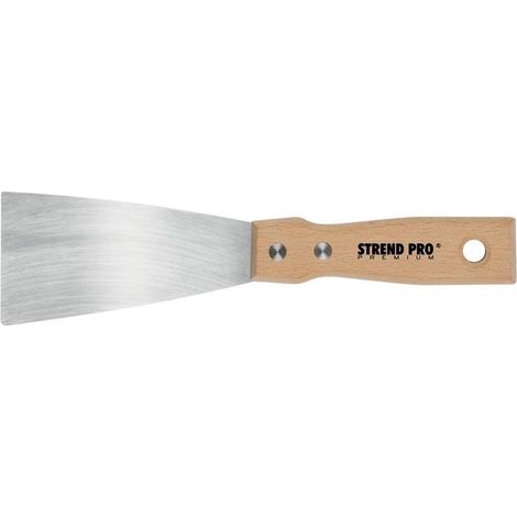 Spachtel Strend Pro Premium S295, 50x1,2 mm, Inox/Edelstahl, Buchenholzgriff