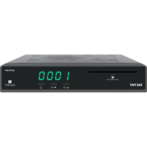 Recepteur tntsat hd thr 9930 1 peritel et 1 prise hdmi Triax 305143 (1/3)