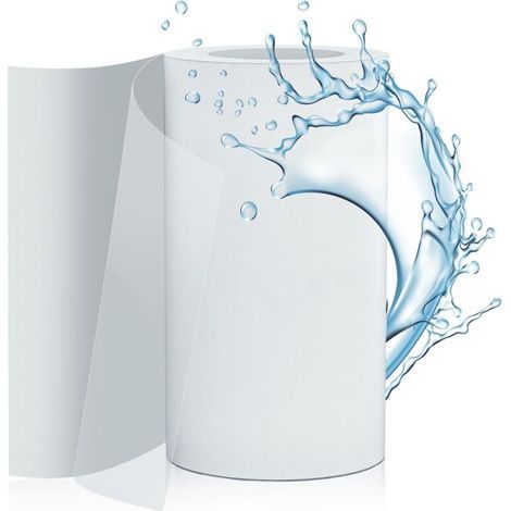 Kit de réparation de piscine, patchs autocollants, ruban de réparation étanche pour membranes de piscine et matelas gonflables (15 cm x 100 cm) (1/4)