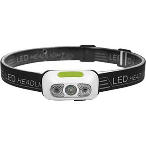 Petite lampe frontale en plastique avec texture IPX4 étanche pour la pêche de nuit (1/4)