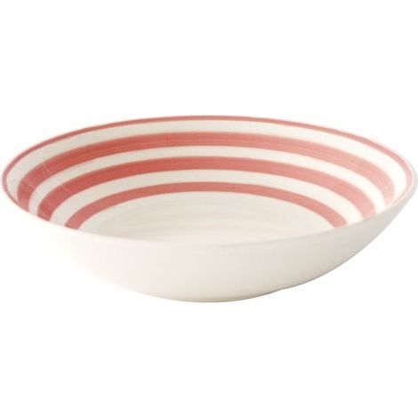 6 Assiette A Soupe En Ceramique  ã˜ 22 Cm Color Mix Pink - Pozzi Milano Spa
