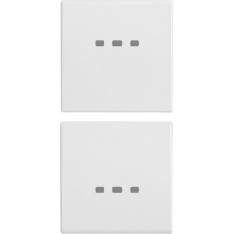 VIMAR - 20751.B Zwei halbe Tasten 1M neutrales persönliches Weiß