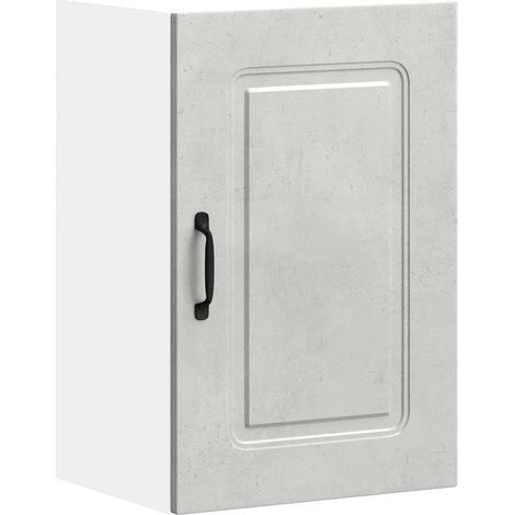 Maison Exclusive - Pensile da Cucina Kalmar Grigio Cemento in Legno Multistrato