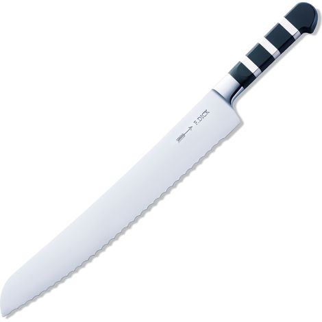 Couteau à pain Dick 1905 lame de couteau 32 cm, couteau de chef en acier, tranchant dentelé