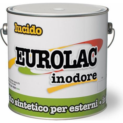 Smalto Smaltino Sintetico Lucido Eurolac Laiv colore Nocciola 0,100 Lt.